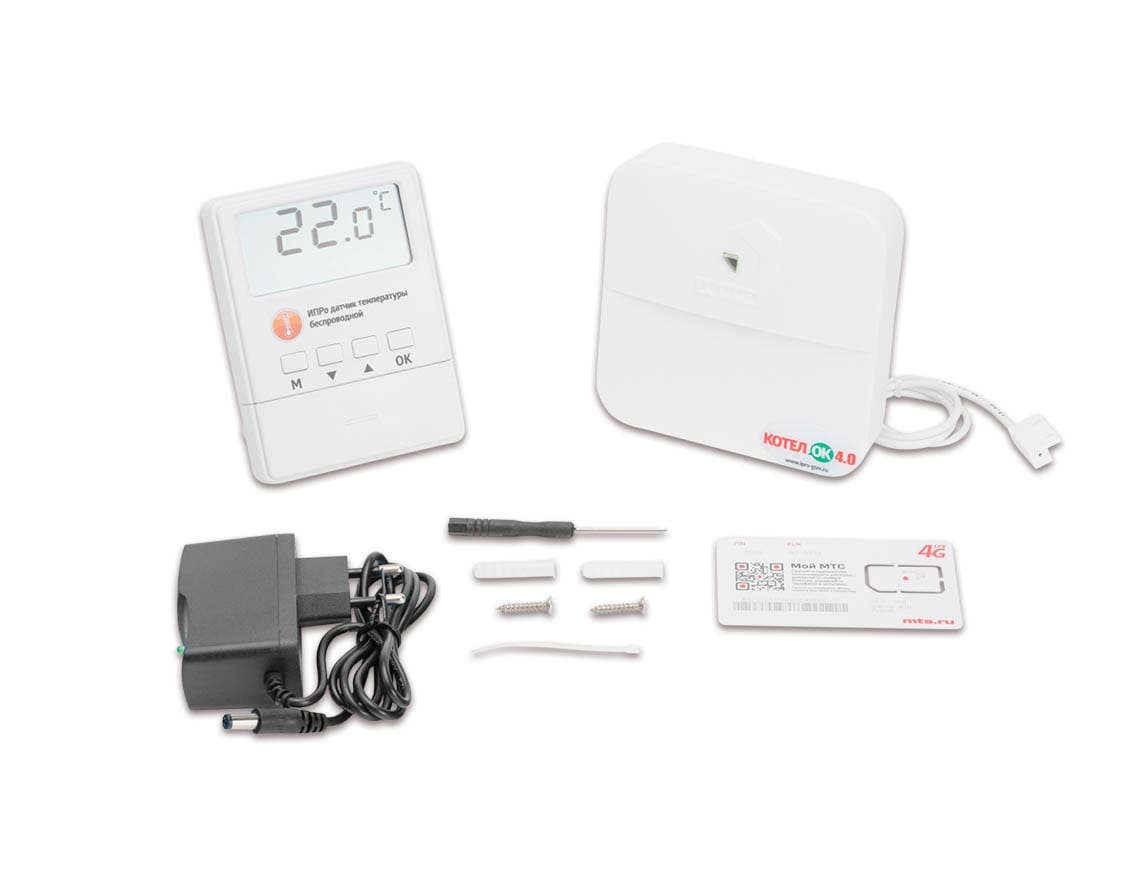 GSM Wi-Fi модуль для котлов Котел.ОК 4.0 Премиум GSM Wi-Fi модуль для котлов Котел.ОК 4.0 Премиум